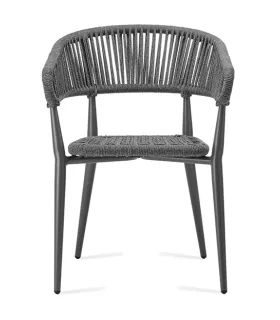 Sillón en aluminio y cuerda FHC004