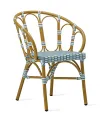 Sillón en aluminio y rattan sintético FHPR004
