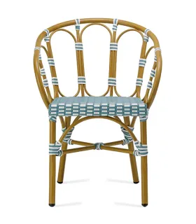 Sillón en aluminio y rattan sintético FHPR004