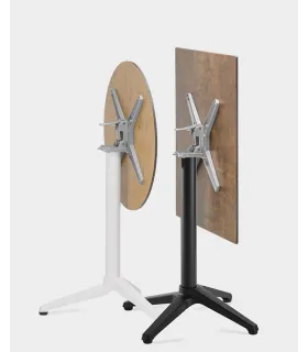 Mesa plegable de aluminio con tablero Compact FHM001/002