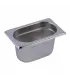 Kit 12 Cubetas acero inox GN 1/9 100 mm para mesa coctelera