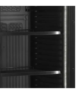 Armario Expositor Refrigerado Interior Negro 372 litros CEV425-I BLACK
