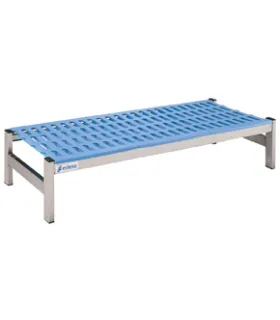 Bancada de aluminio y polietileno 1250x500x250h mm Edenox