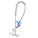Grifo ducha 2 aguas de pared con caño Edenox GDP2C S1