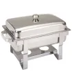 Chafing dish de alcohol tapa extraíble Edenox CHD