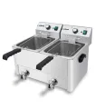 Freidora electrica de sobremesa 8+8 litros TF-82-D E Edenox