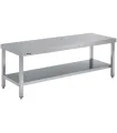 Mesa sin peto soporte de cocción 1400x600x600h mm MCB-146 Edenox