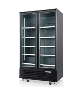 Armario Expositor Refrigerado color negro 2 puertas VESUR-902-C de ...