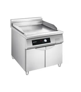 Frytop de inducción con mueble 800x700mm Edenox INDUGRILL 700-80-P