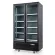 Armario Expositor Congelados color negro 2 puertas VESUC-902-C de Edenox