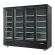 Armario Expositor Refrigerado color negro 4 puertas VESUR-2204-C de Edenox