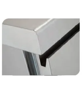 Frente Mostrador Refrigerado 2 Puertas de cristal Edenox FMPS-150