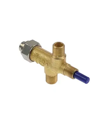 Accesorios Asadores Válvula de gas en latón con grifo bola para Asador Asdor Asdor A-1064