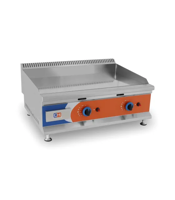 Plancha Fry top a Gas 805x570mm placa de 16 mm Cromo Duro GG-750D