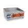 Plancha Fry top a Gas 805x570mm placa de 16 mm Cromo Duro GG-750D