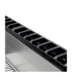 Fry top a gas cromo duro 120cm Serie Uni Mainho FC-120/7