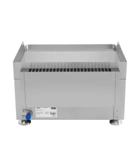 Plancha Fry top a Gas 500x530mm placa de 10mm Acero Rectificado GGN...