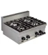 Cocina a gas sobremesa 4 fuegos 4x6kw 800x700x290h mm GR721S