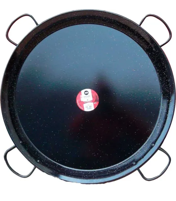 Paellera en Acero Esmaltado 115 cms