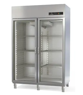 Armario Expositor Refrigerado 2 puertas GN 2/1 guías embutidas Core...