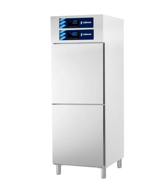 Armario GN 2/1 mixto 2 medias puertas refrigerado/congelados APCG-712 de Edenox