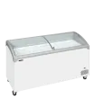 Arcón Congelador Cristal Inclinado con cestos 1570x650x918h mm NIC501SCEB