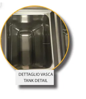 Freidora a Gas de Sobremesa 10+10 litros Elframo GT10+10
