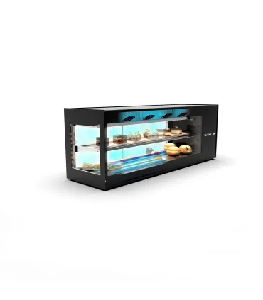 Vitrinas de Tapas Vitrina refrigerada de Tapas 2 pisos refrigerados largo 132 cm Sayl Logic Plus Sayl Vitrinas de Tapas Vitrina refrigerada de Tapas 2 pisos refrigerados largo 132 cm Sayl Logic Plus Sayl