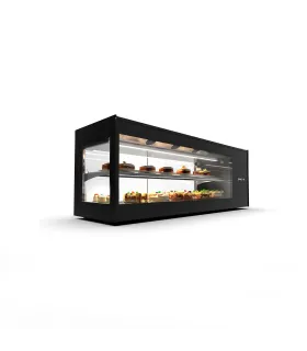 Vitrina refrigerada de Tapas 2 pisos refrigerados largo 132 cm Sayl...