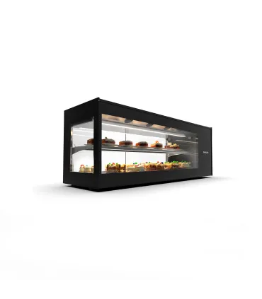 Vitrinas de Tapas Vitrina refrigerada de Tapas 2 pisos refrigerados largo 132 cm Sayl Logic Plus Sayl Vitrinas de Tapas Vitrina refrigerada de Tapas 2 pisos refrigerados largo 132 cm Sayl Logic Plus Sayl