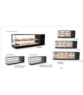 Vitrina refrigerada de Tapas Sayl Logic Triple