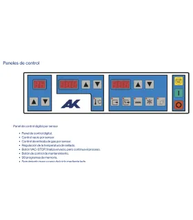 Termoselladora Automática con vacío y gas AK Ramon TS-550