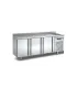 Mesa Refrigerada de 3 puertas y fregadero 2020x600mm Docriluc BMR-2...