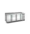 Mesa Refrigerada de 3 puertas y fregadero 2020x600mm Docriluc BMR-200-F
