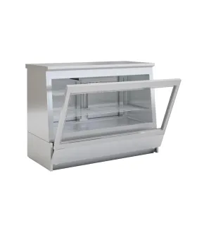 Vitrina Refrigerada Infrico Inox con doble acceso VC 1400