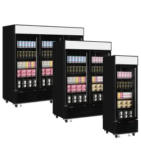 Armario Expositor de Congelados Frío Ventilado 3 puertas LGF7500B