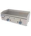 Plancha a gas placa de acero cromado lisa Serie 550 Smart Line de Repagas