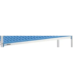 Larguero 1300mm de aluminio para estantería Edenox