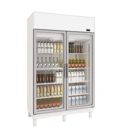 Armarios Expositores Refrigerados Armario Expositor Refrigerado con Display Luz 2 puertas Docriluc AGPA-125 Docriluc ARPA-125