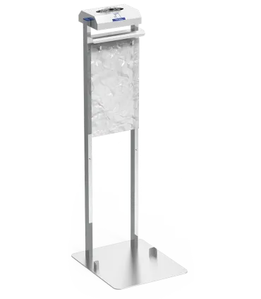 Dispensadores Conjunto inox de dispensador de guantes y bolsas colgantes Fricosmos 080412