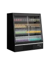 Vitrina mural baja refrigerada 1330 x 740 x 1500h mm Galaxy+ GPL14FGD Black