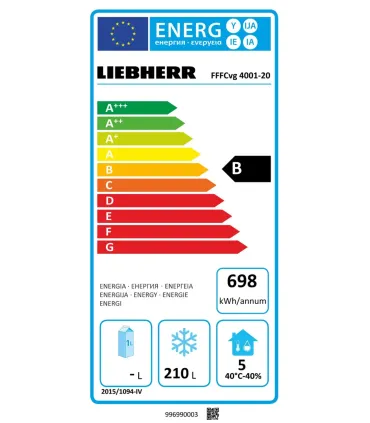 Armarios Congelación Armario de congelación ventilado NoFrost Liebherr FFFCvg 4001 Perfection Liebherr FFFCvg 4001 Armarios Congelación Armario de congelación ventilado NoFrost Liebherr FFFCvg 4001 Perfection Liebherr FFFCvg 4001