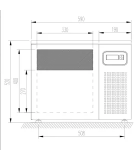 Abatidores Abatidor 3 GN 1/1 Edenox AMM-031 CD Edenox 19058894