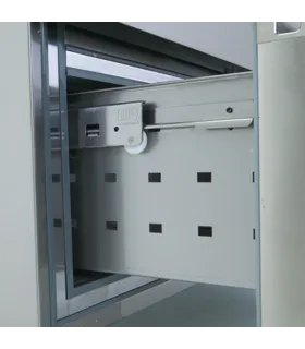 Mesas Frías Snack fondo 600mm Mesa Refrigerada con 8 cajones largo 2542mm Edenox MPS-250 Edenox 19059829