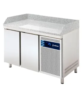 Compra Mesa fría pizzera 2 puertas encimera de granito MPG-135,Alimaq