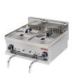Freidora eléctrica sobremesa 8+8 litros 7,5+7,5kw EF606