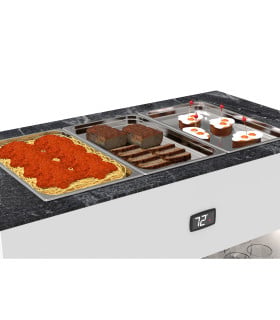 Módulos Buffet Módulo Buffet Caliente sin Pantalla 1300x700mm Sayl Bub Sayl
