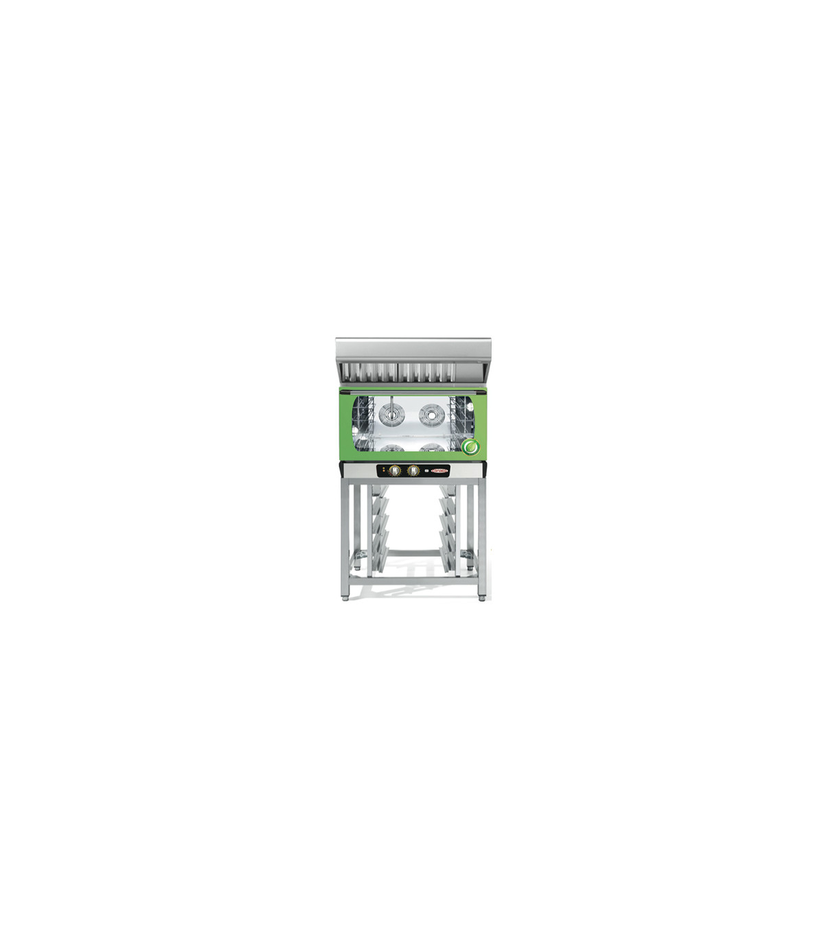 Hornos menos 10 kW con Condensador Horno 3 x GN 1/1 sin salida de humos Zafiro Turbo Eco Dobra/Conbeq ZAFIRO TURBO ECO