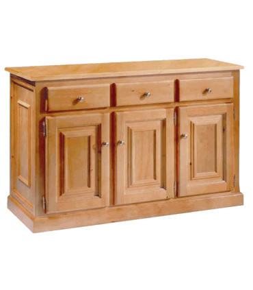Madera (Liquidación) Mueble de 3 puertas en Madera Miel CM 1500 Maderinox CM 1500N