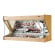 Vitrina 1800mm Expositora Refrigerada Marisco y Pescado en Madera